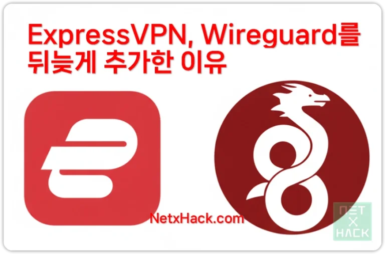 익스프레스VPN 와이어가드 사용법과 추가된 이유